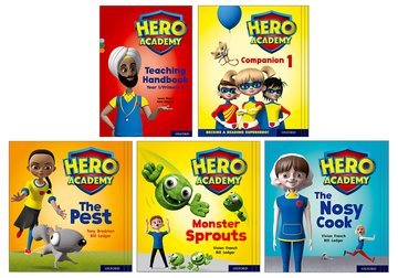 Hero Academy: Oxford Levels 4-6, Light Blue-Orange Book Bands: Easy Buy Pack Year 1/Primary 2
