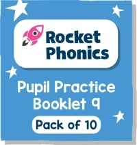 Reading Planet Rocket Phonics – Pupil Practice Booklet 9 – Pack of 10